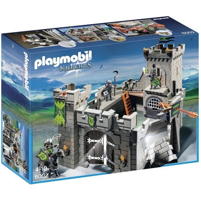 Jeu D'Assemblage ZKBII Playmobil Loup château des chevaliers Playset Kit de construction