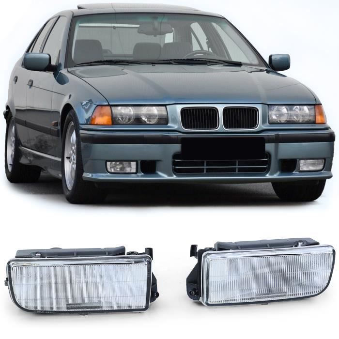 2 ANTIBROUILLARD BMW SERIE 3 E36 BLANC