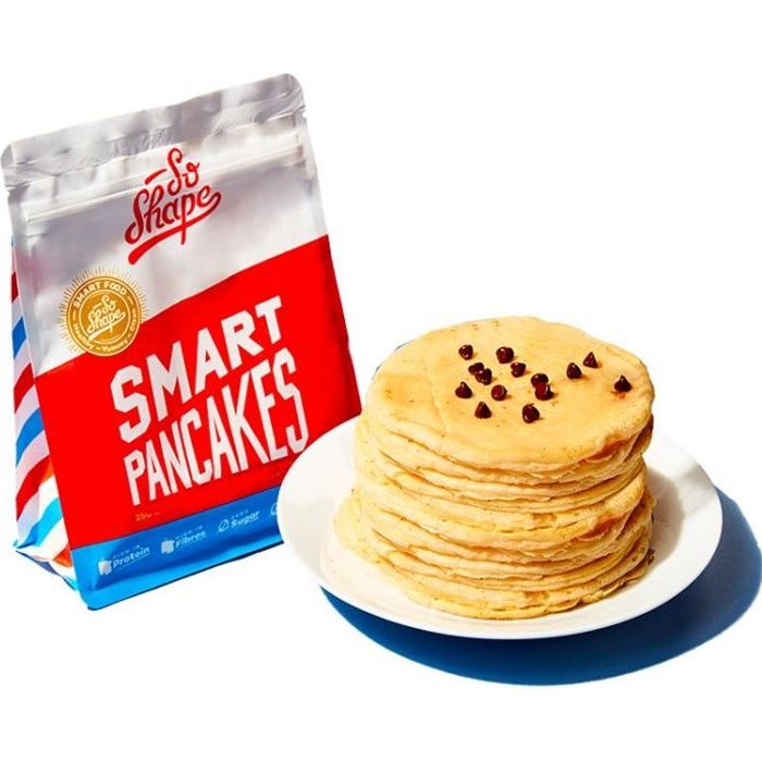 SO SHAPE SMART PANCAKES MIX 250 g pour 10 pancakes zéro sucre, avec protéine, zéro gluten