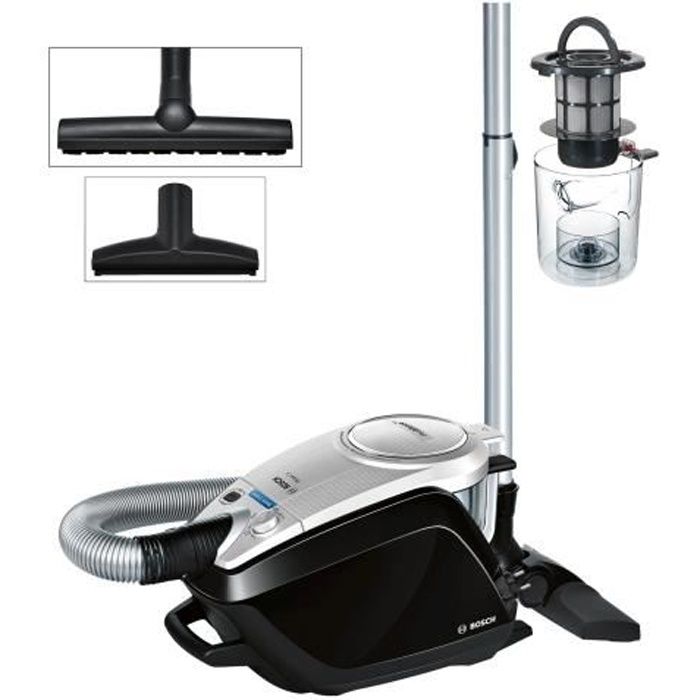 Bosch Relaxx'x BGS5BL432 Aspirateur traineau sans sac noir