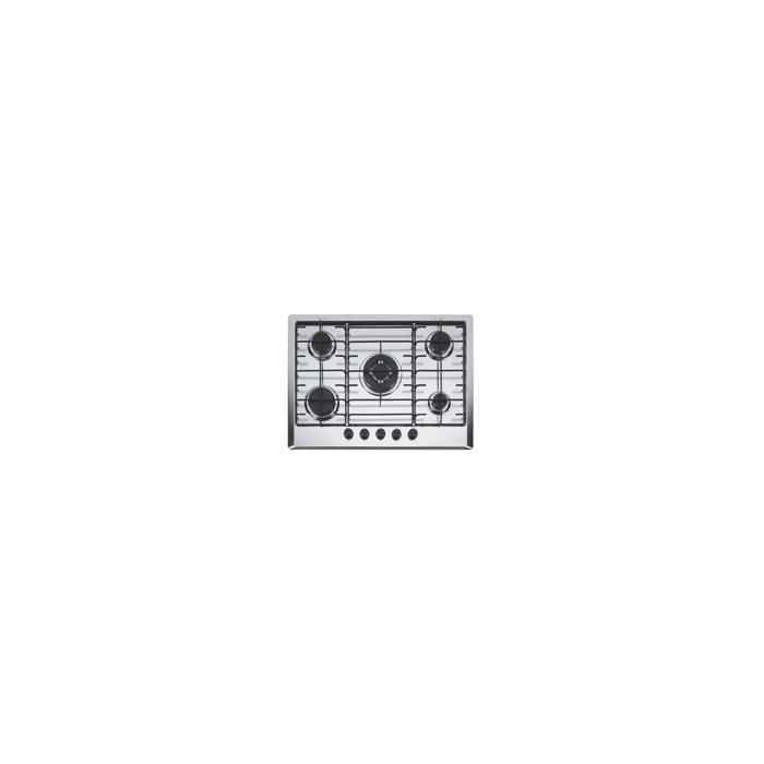 Franke FHM 705 4G TC XS E, Intégré, Cuisinière à gaz, Acier inoxydable, Acier inoxydable, 1000 W, 1750 W