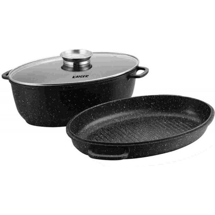 COCOTTE 3 PCS 38*26 CM FONTE D'ALU KAMBERG
