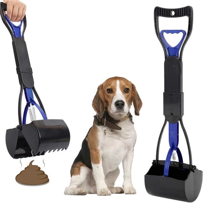 Leytn® Pelle à crotte pour chien Pince excréments pliable Pelle Ramasse Crottes pour Chien