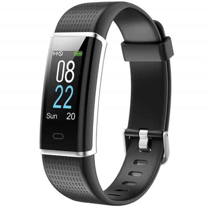 Marqueune Montre Connectée Homme Femme Enfant Smart Watch Smartwatch Sport Running pour iPhone Huawei Samsung Xiaomi Sony Noir