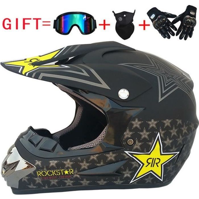 Casque moto cross et enduro Adulte MX Professionnel Casque De Moto Cross Ensemble Road Race Casque De Route tourer Unisexe Adultes