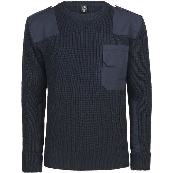 Brandit Pull BW Pull tricoté marine