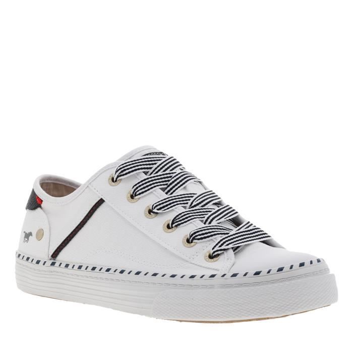 Baskets basses en coton