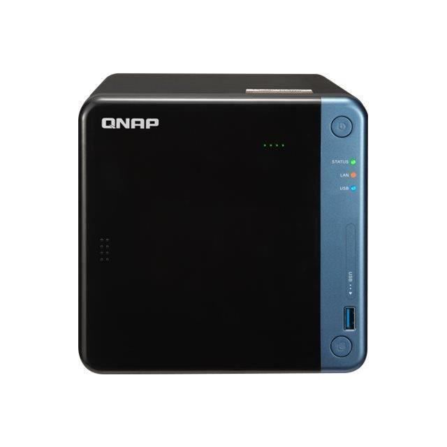 QNAP - Serveur de Stockage (NAS) - TS-453BE-4G - 4 Baies -Processeur Quad-Core Intel Celeron J3455 1.5GHz - Boitier nu