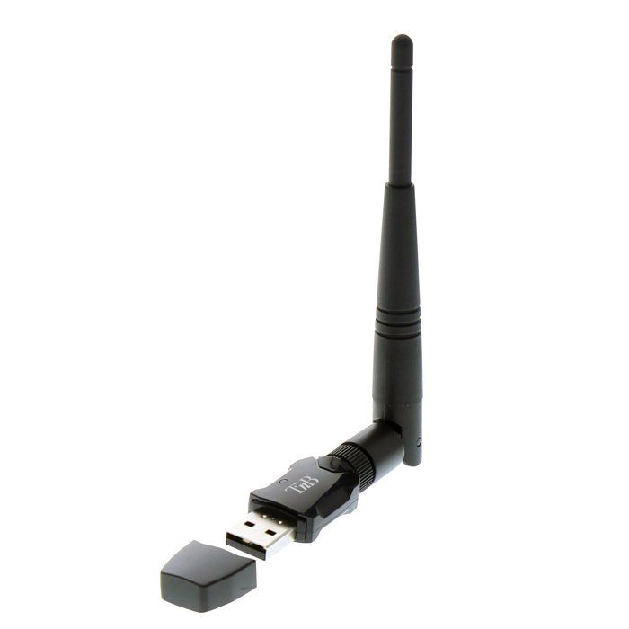 T'nB - Clé WI Fi AC 600Mbps avec antenne détachable - Noir - ADWF600AC