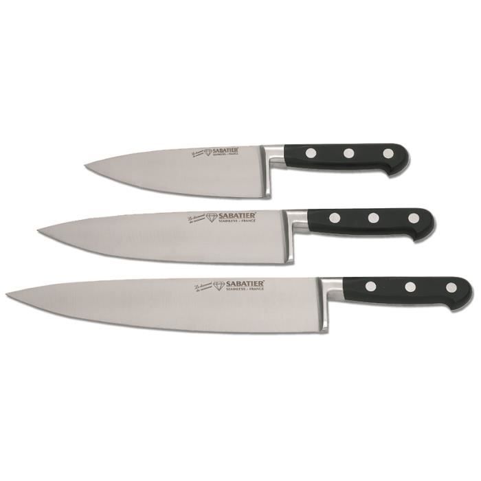 Couteau CHEF dit -Couteau de tour- professionne...