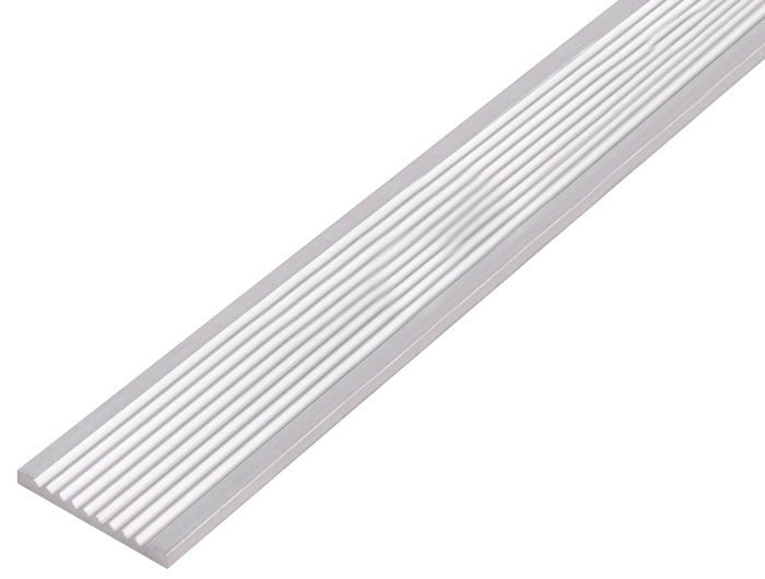 Alberts 473990 Platte staaf | Aluminium, naturel | 1000 x 80 x 3 mm