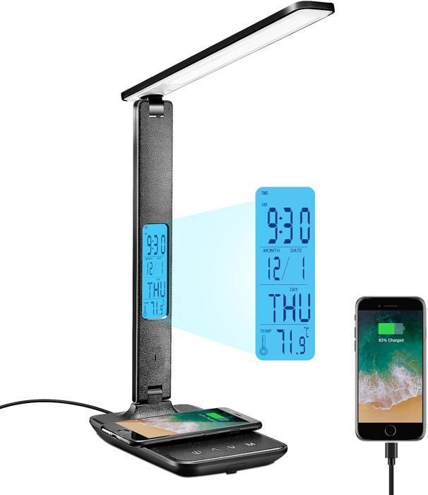 Chargeur De Bureau ISDT Power 200H 200W - 4 Ports USB-C + 1 USB-A + Charge Sans Fil, Pour Ordinateur Portable, IPhone, MacBook