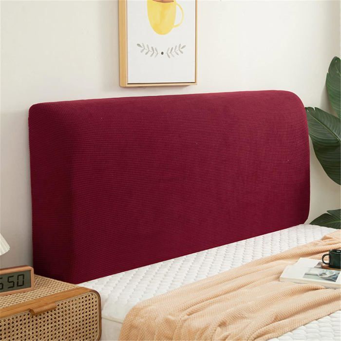 FANSU Housses de Tête de Lit, Impression Extensible Anti-poussière Couvre- tête de Lit Protecteur Antipoussière pour Tête de Lit, Moderne Décoration de Chambre (Bateau,200cm