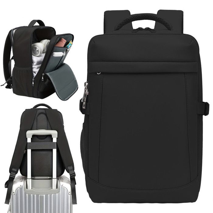 Sac à Dos 15L Noir – Ordinateur Et Tablette – Léger Et Extensible – Unisexe