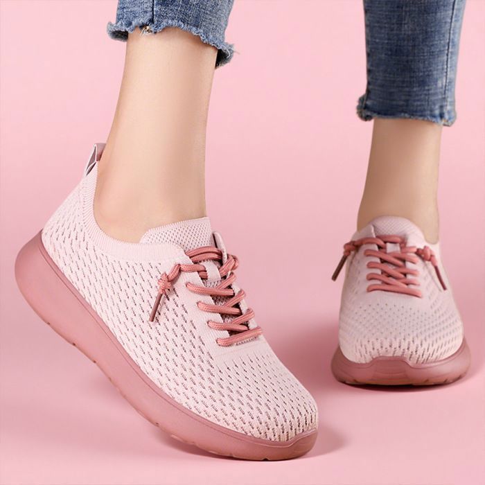 Baskets Femme Respirantes et Confortables–Sneakers Légères à