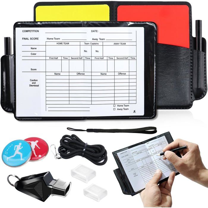 Kit D'arbitre All-Star Pour Baseball Adulte - Noir - Neuf Sous Emballage