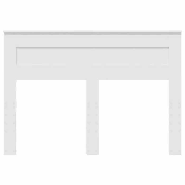 MOT13642-Tête de lit avec tête de lit Blanc 160 cm Bois dingénierie