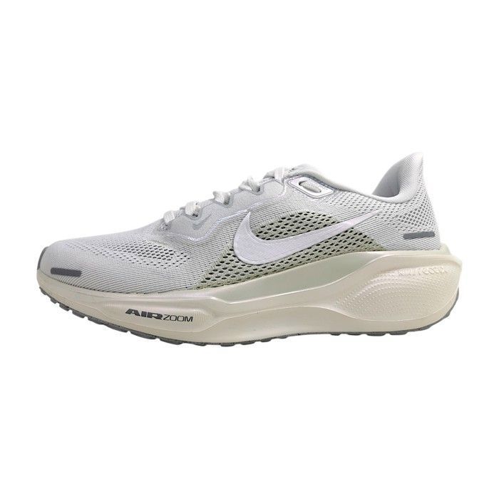 Femmes Nike Chaussure de sport Pegasus Textile Lacets Plat - blanc/verre de mer 100