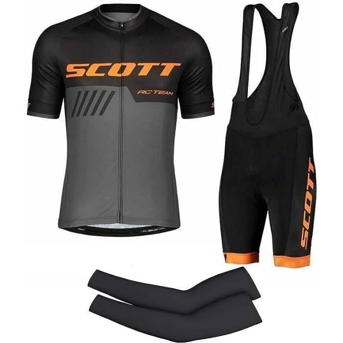 V&ecirc;tements Cyclisme Pro Homme Tenue Cycliste Manche Courte Jerseys VTT