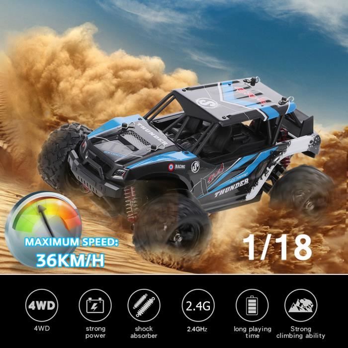 Hs18312 1 18 4wd 36km H Voiture Grande Vitesse Rc 2 4ghz Hors