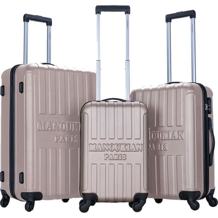 Gris Fonce 70 cm Blue Star Lima-C Set de Bagages 211 L Gris Fonce 70 cm Blue Star Lima-C Set de Bagages 211 L