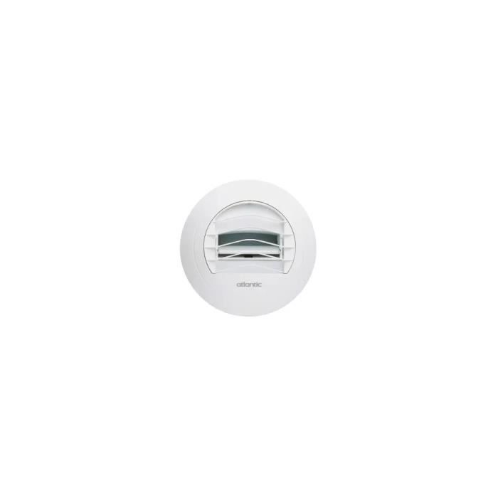 Be 90 j - bouche dextraction autoreglable avec manchette 90 m3/h diametre 125 - vmc tertiaire - grille couleur blanche - manchette