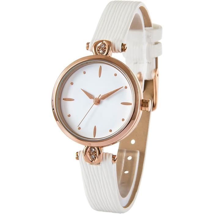 Montre avec trotteuse femme best sale