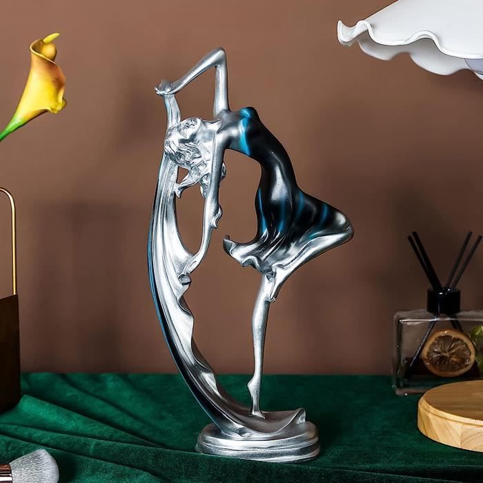 Statuette Danseuse en Résine, Résine Danseuse de Ballet Fille Sculpture