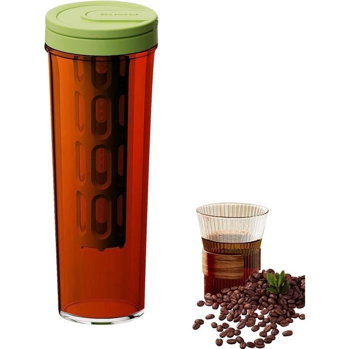 Carafe d'eau Pichet en verre avec couvercle pichet de thé glacé pichet pichet ch