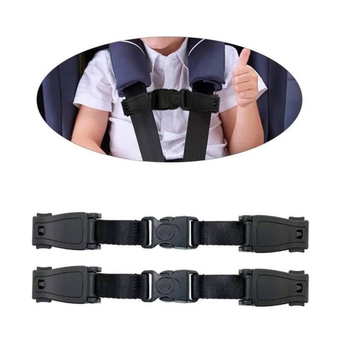 Clip Ceinture Siege Auto Pièces Sécurité Enfant Blanc
