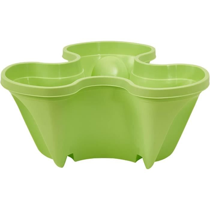 Jardinière Verticale Empilable à 6 Niveaux, Fraises, Tour De Jardin Empilable Avec Poteau De Support, Pots De Légumes Empilables Pour Intérieur Et Extérieur (#2