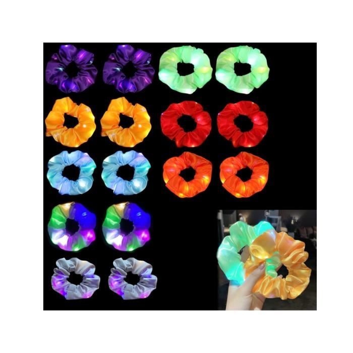 Lot de 50 autocollants 3D colorés et lumineux en forme d'étoiles