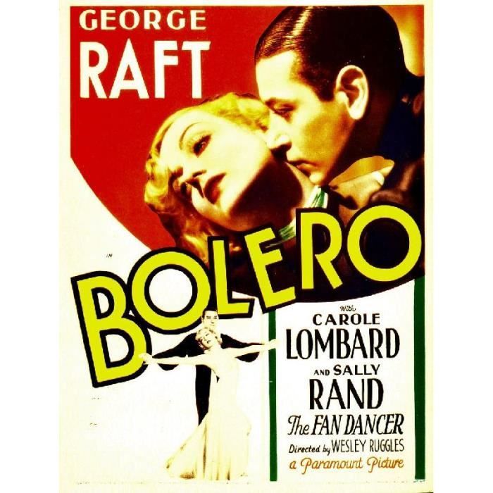 Affiche Du Film Bolero 60 X 80 Cm Cdiscount Maison