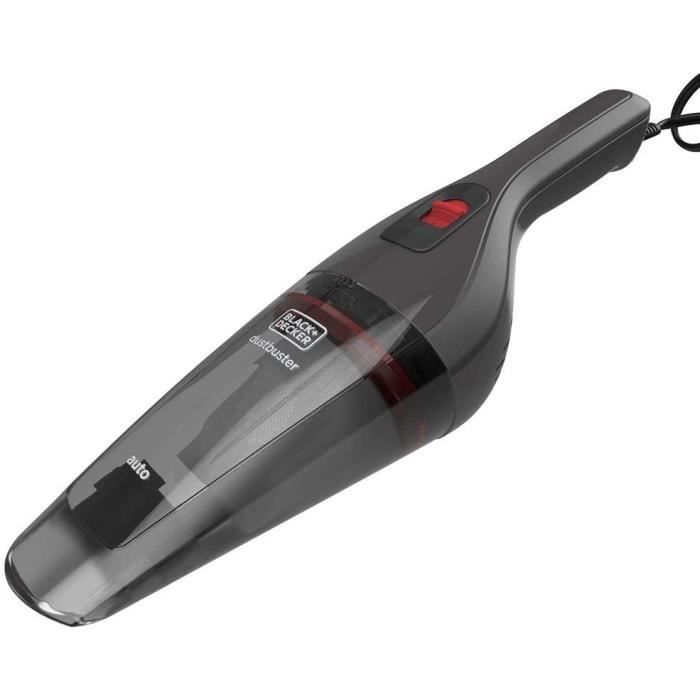 Aspirateur De Voiture 12V Manuel - Branchement Allume-cigare, Compact Et Pratique - Neuf