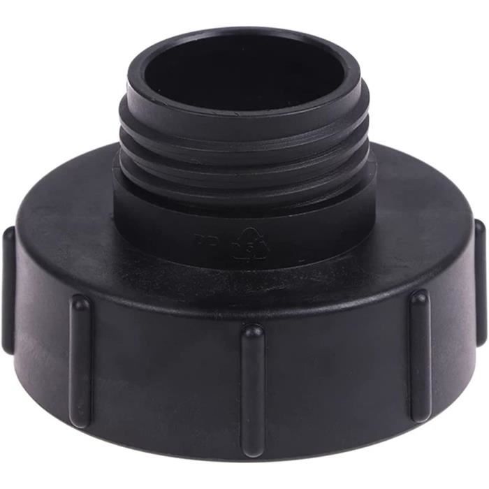 Adaptateur IBC DN80 Vers DN50 – Réduction Filetage S100x8 à S60x6 Pour Réservoir Eau De Pluie 1000L, Connexion étanche - 3