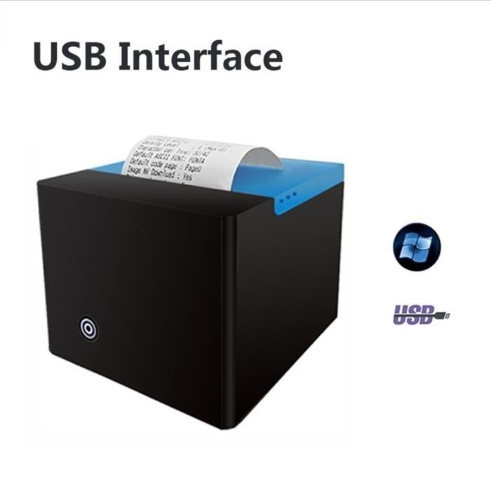 Imprimante Thermique De Reçus Bluetooth, Imprimante De Reçus Bluetooth