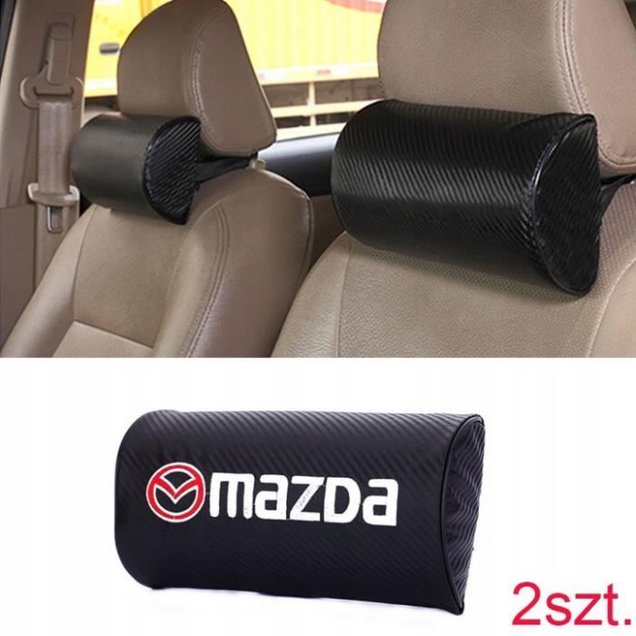 Coussin De Cou En Cuir Synthétique - Traversin Rond Cylindrique Pour La