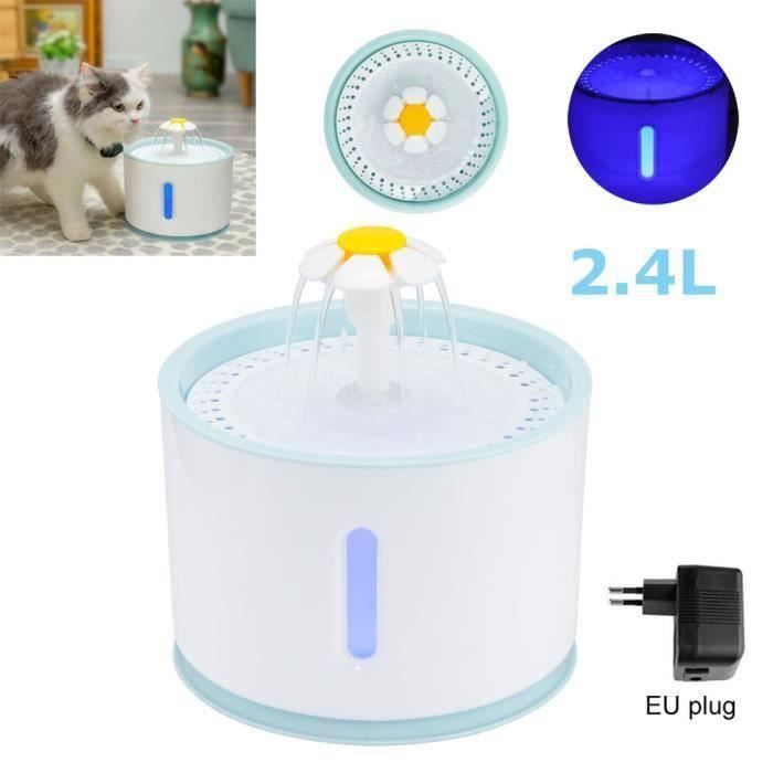 Fontaine A Eau Pour Chat 2 4l Fontaine A Fleur D Eau Ultra