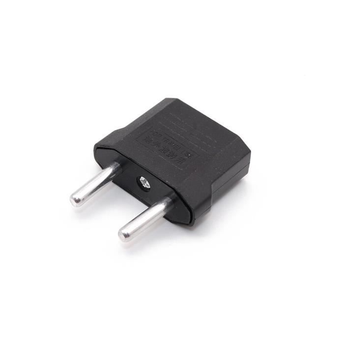 Adaptateur priseAdaptateur de prise de courantueUSAUvoyage américainchinoisjaponaisUS vers EUEuroconvertisseur - Type EU