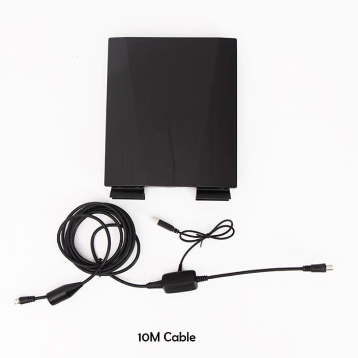 Antenne TV Extérieure Active Telestar ANTENNE 10 - DVB-T/T2/FullHD - Gain Jusqu'à 51 DB - Filtre LTE Intégré - Alimentation Incluse