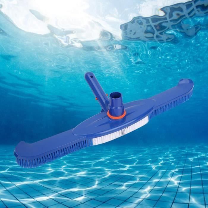 Ensemble de brosse pour spa de piscine-tête d'aspirateur avec tuyau  pivotant, poils en nylon Pg247 Chu7096 - Cdiscount Jardin