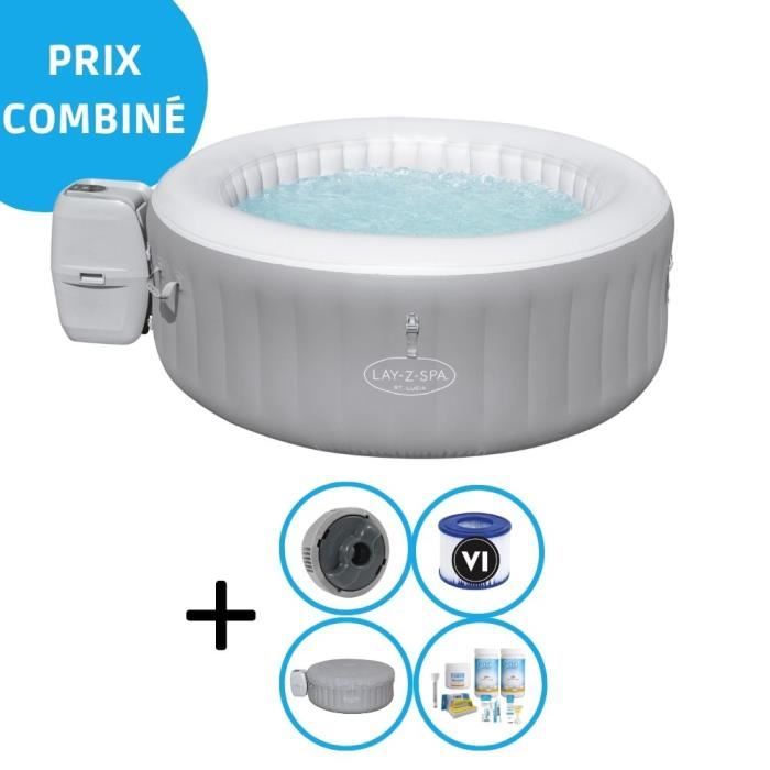 Bestway Jacuzzi LayZSpa St Lucia Y compris le pack d