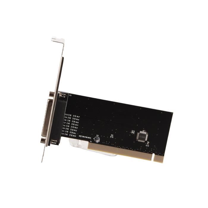 Fosa Adaptateur Convertisseur Imprimante LPT Port Parallèle DB25 vers PCI-E Express, Convertisseur Imprimante LPT vers PCI-E, Adaptateur Convertisseur Imprimante