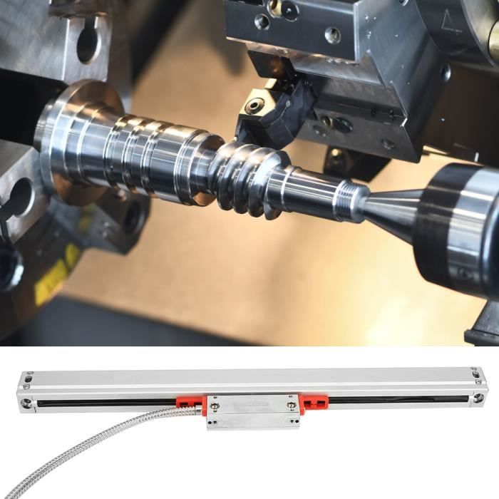 Cikonielf Échelle de verre linéaire Outil de Règle de Mesure d'échelle ...