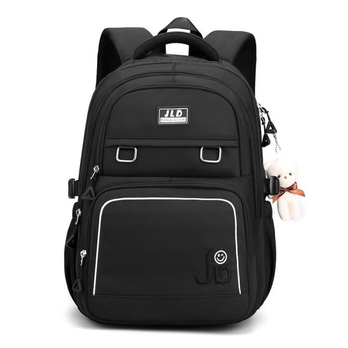 Sac à Dos Enfant Motif Moto Tout-terrain - Grande Capacité, Compartiment Ordinateur, Idéal école Et Voyage - 13