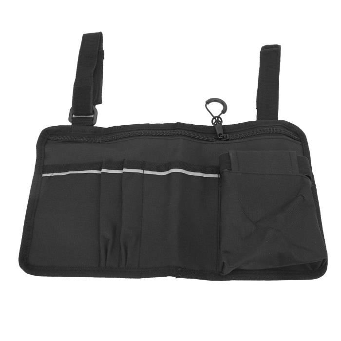 Support De Fauteuil Inclinable Avec 5 Poches (gris