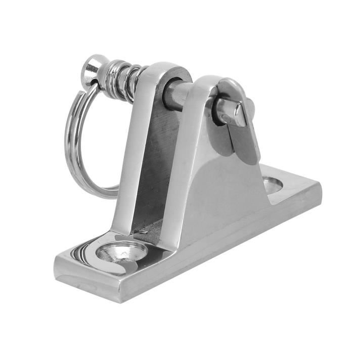 Accessoire Bateau Charnière Pont Marine 2.2/2.5cm - Acier 316 - Pour Auvent Bateau Bimini Pour Bateau Accessoire Bateau Charnière Pont Marine 2.2/2.5cm - Acier 316 - Pour Auvent Bateau Bimini Pour Bateau