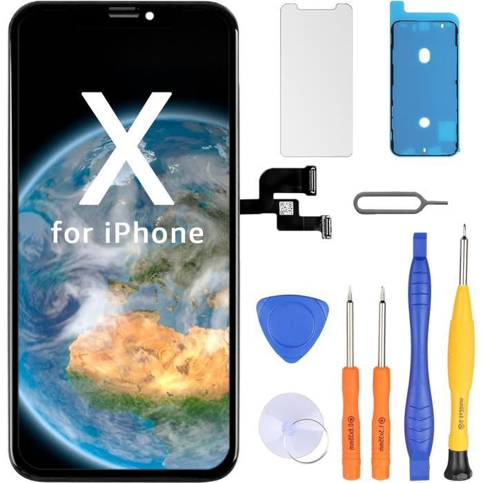 Écran LCD Pour IPhone X/10 Avec Vitre Tactile Et Châssis TFT + Outils - Neuf
