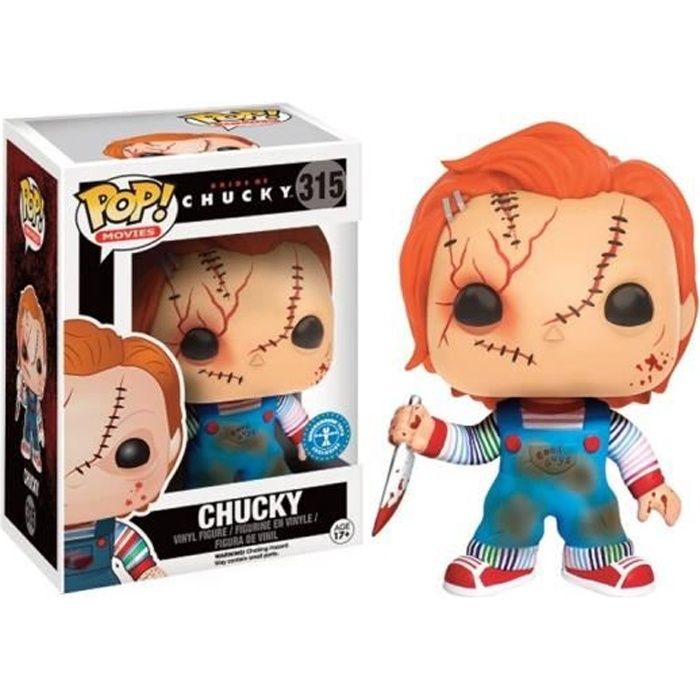 Figurine Pop Scarred Chucky de Bride of Chucky de FUNKO en Vinyl