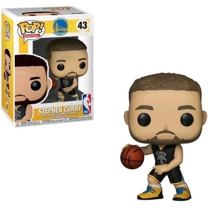 Figurine Funko Pop! NBA: Warriors Stephen Curry